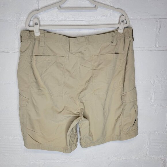 Duluth Trading Co Men's Size 40 Cargo Shorts Tan Khaki - Picture 2 of 3